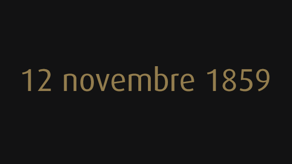 12 novembre 1859